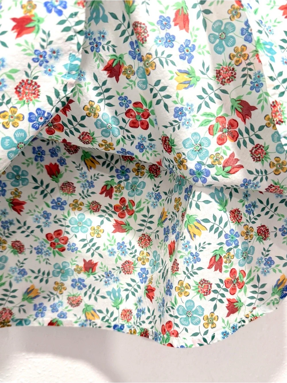 J.Crew x‎ Liberty Art Fabrics off-the-shoulder floral blouse 0